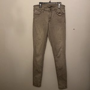 Club Monaco Gray low rise Skinny Jeans